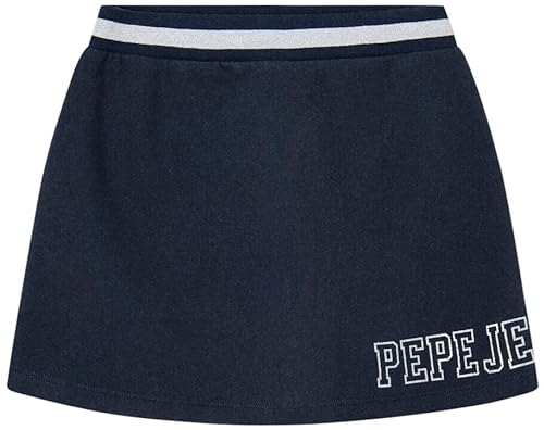 Pepe Jeans Spódnica dziewczęca Taifa, Niebieski (Dulwich), 16 Lat