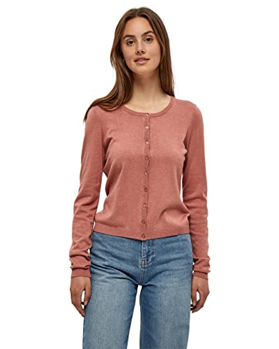 Minus damski sweter New Laura Cardigan, Old Rose Melange, L