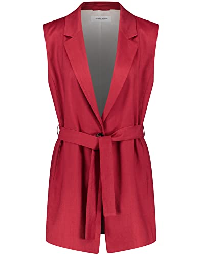 GERRY WEBER Kamizelka damska z tkaniny, Wine,