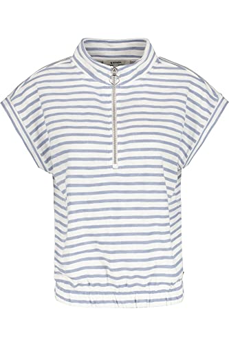 Garcia Bluza damska, niebiesko-szara, XS, BLUE GREY, XS