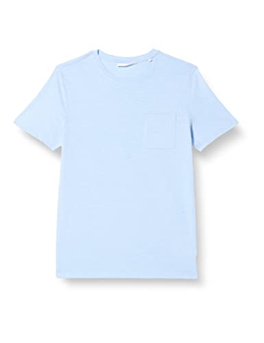 CASUAL FRIDAY Koszulka męska Thor slub Yarn Tee T-Shirt, 154030/Chambray Blue, M, 154030 / Chambray Blue, M
