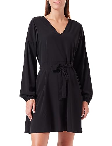 VERO MODA Vmnaja Ls Short Dress WVN Ga Noos sukienka damska, czarny, XS