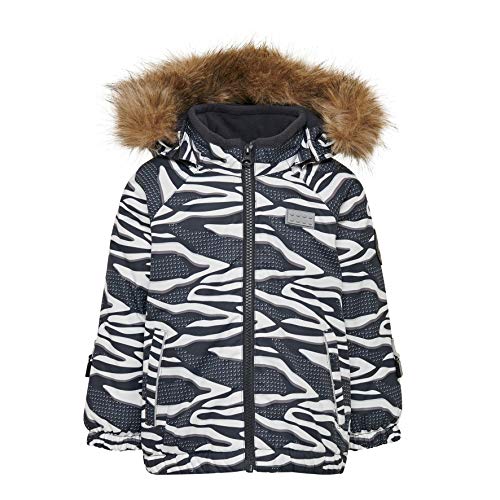 Lego Wear Kurtka dziewczęca, szary (Dark Grey 965), 80 cm