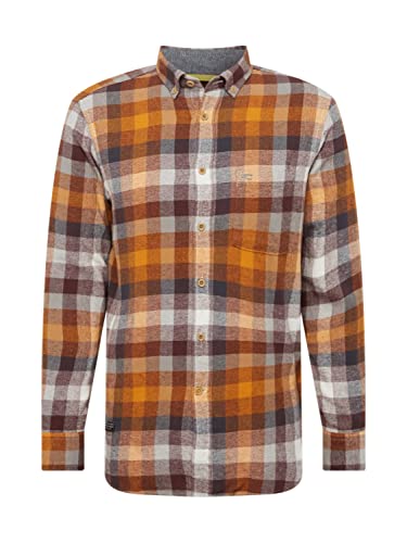 Camel Active Męska Koszula 409118/8S58, Desert Pomarańczowa, 4Xl