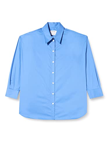 Seidensticker Damska bluzka z długim rękawem, regular fit, niebieska, 36, niebieski, 36