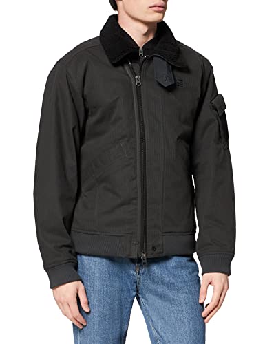 G-STAR RAW Męska kurtka Flight Bomber, szary (Cloack C893-5812), XL