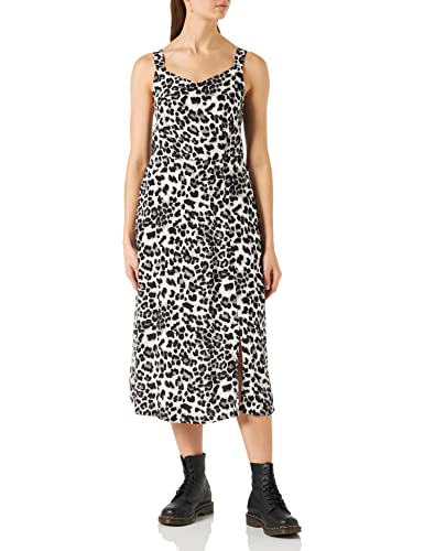 VERO MODA VMEASY Strap Calf Dress WVN GA sukienka, śnieżna biel/AOP:Liv, XS