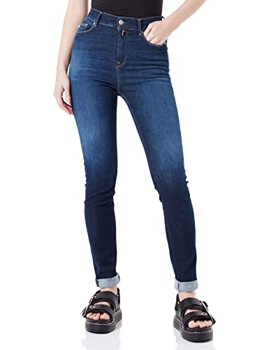 Replay jeansy damskie mjla, 007 Dark Blue, 26W / 32L