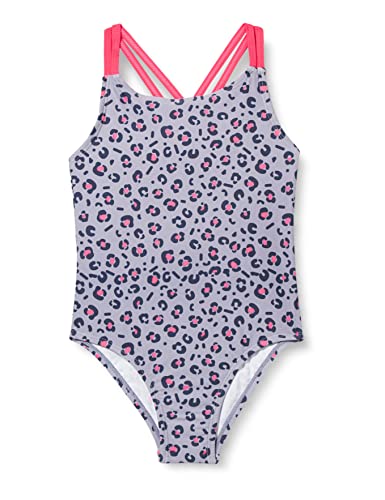 Playshoes Unisex dziecięcy kostium kąpielowy z ochroną przed promieniowaniem UV, Szary Leo, 98-104