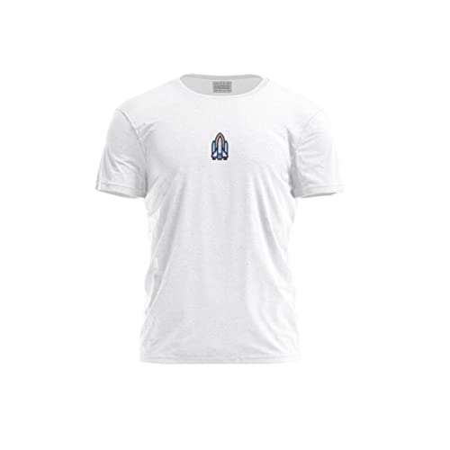 Bona Basics T-shirt męski, biały, L