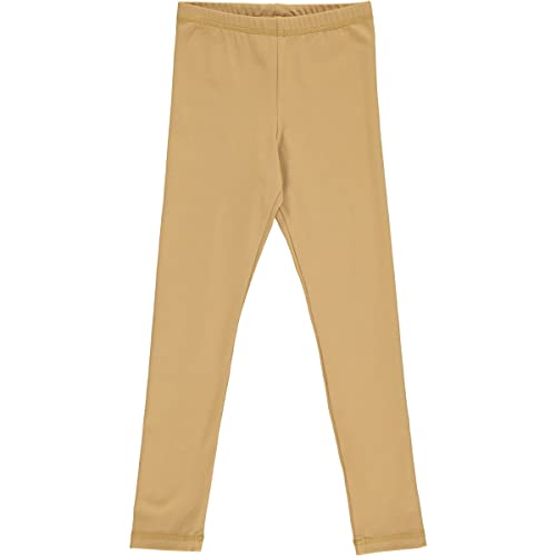 Müsli by Green Cotton Dziewczęce legginsy Cozy Me, Cynamon, 134 cm