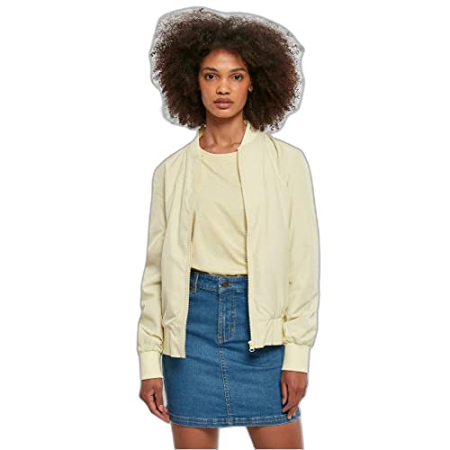 Urban Classics Damska kurtka bomberka, lekka kurtka lotnicza dla kobiet w wielu kolorach, rozmiary XS - XL, Softyellow, S