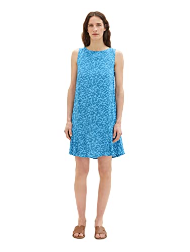 TOM TAILOR Sukienka damska 1037234, 31746-Blue Geo Design, 36, 31746 - Blue Geo Design, 36