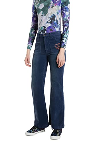 Desigual Myheart Casual Pants damskie spodnie