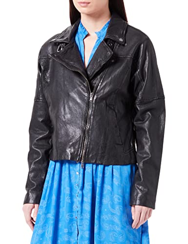 Freaky Nation Damska kurtka skórzana Lieke-FN, czarna, XS