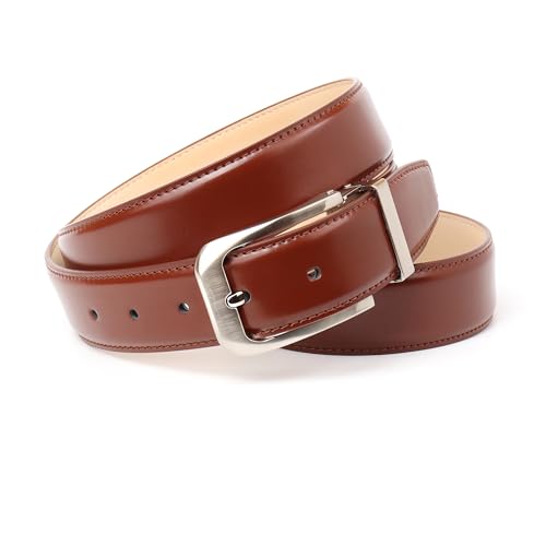 Anthoni Crown Męski pasek męski, koniak, 85, koniak, 85