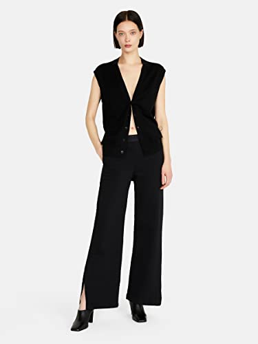 Sisley Męski kardigan, czarny 100, M