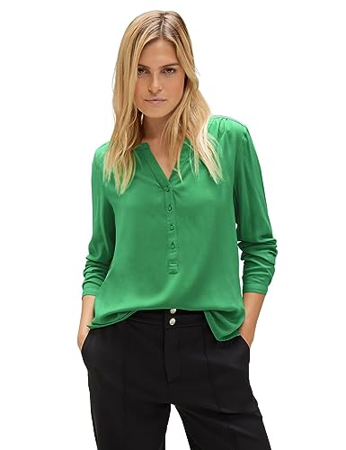 STREET ONE Bluzka z wiskozy, Fresh Gentle Green, 34