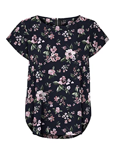 Vero Moda Vmsaki SS Zip Top AOP Wvn Ga Noos Kobieta, Marynarka marynarka/Aop:duży kwiat, S