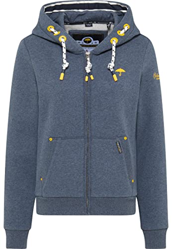 Schmuddelwedda Bluza damska 34613743 Marine Melange, L Marine Melange, granatowy melanż, L