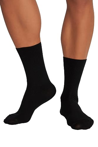 JP 1880 Męskie duże rozmiary duże rozmiary Menswear L-8XL JP1880 skarpety, 2 sztuki, bez gumowego ściągacza, czarne 43+ 727178130-43+, czarny, 43-46 EU