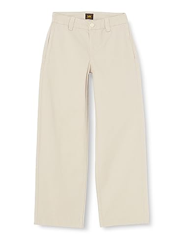 Lee Damskie spodnie typu chinosy, proste, beżowy, 33W / 33L