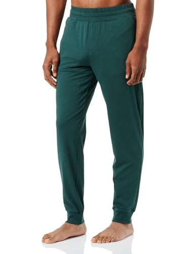 BOSS Spodnie męskie Linked Cw Loungewear, Dark Green302, XXL