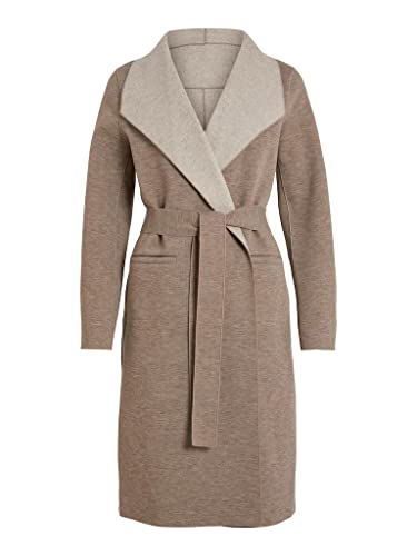 Vila Damski płaszcz VIJUICE Coat-NOOS, orzech włoski, XXL, Walnut, XXL