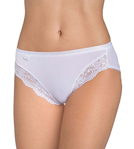 Sloggi SLW ROMANCE TAI H, Figi damskie, biały, 34
