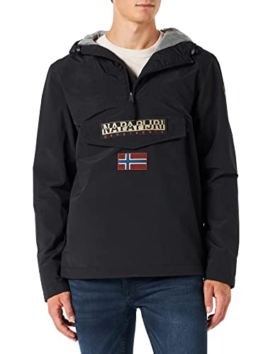 NAPAPIJRI Męska kurtka Rainforest M Sum 3, czarna 041, L