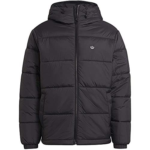 adidas Męska kurtka z kapturem, czarny, XL