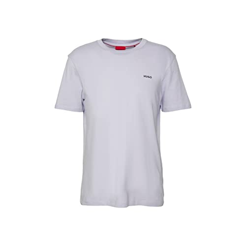 HUGO T-shirt męski, Light/Pastel Purple535, XS