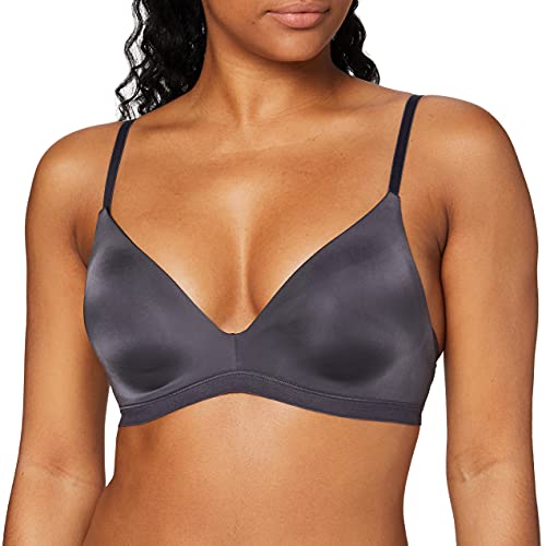 Sloggi Damski biustonosz WOW Comfort 2.0 PUM wyściełany biustonosz, Mauve Grey, L