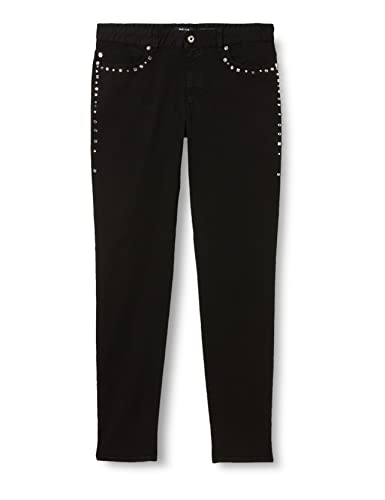 Just Cavalli Damskie spodnie z 5 kieszeniami, czarne 900, 28