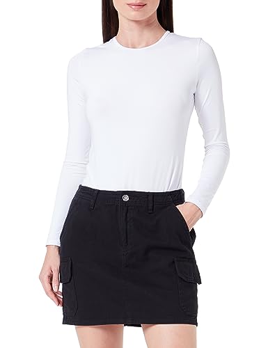 Bestseller A/S Onlmalfy Hw Short Cargo Spódnica damska, czarny, XL