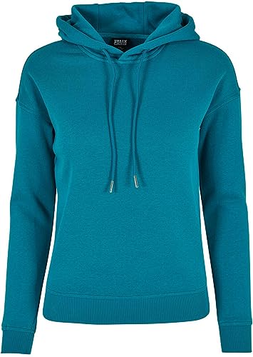 Urban Classics Ladies Hoody Damska bluza z kapturem, Watergreen, XS