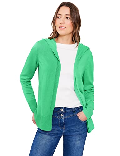 Cecil Damska bluza z kapturem, kardigan, Smash Green, XXL
