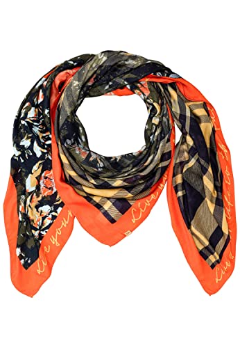 Camel Active Womenswear Szalik damski, granatowy, jeden rozmiar