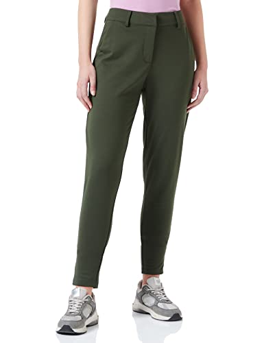 ICHI Damskie spodnie biznesowe IHKATE SUS Office PA, 190417/Kombu Green, M