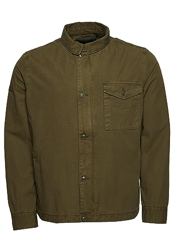 Superdry Vintage Deck Jacket Kurtka męska, Autentyczny Khaki, L