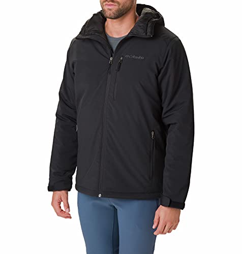 Columbia Męska kurtka izolacyjna Gate Racer Softshell, czarny, S