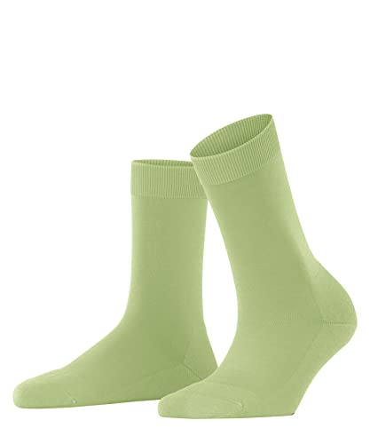 FALKE Kobiety Skarpety ClimaWool W SO Lyocell Trwała Bawełna Wełna jednokolorowe 1 Para, Zielony (Nile 7428), 41-42