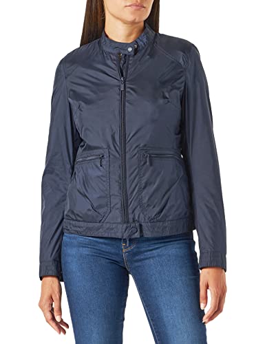 Geox Kurtka damska W7221C, Niebieski (noc), 10 UK (Manufacturer Size: 44)