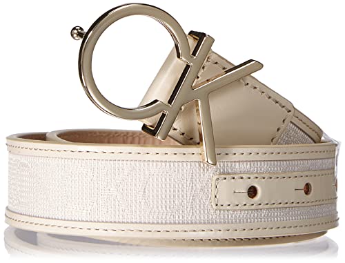 Calvin Klein Pasek damski, Piasek, 100