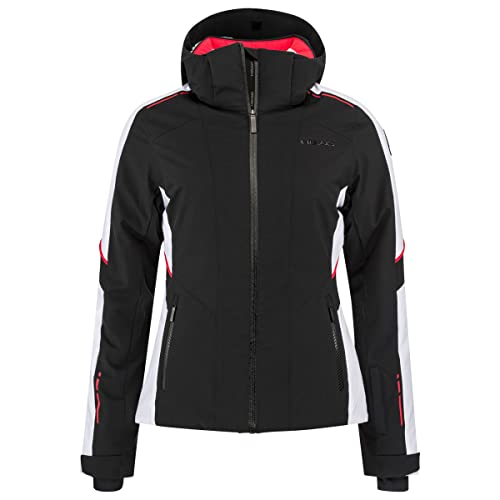 HEAD Damska kurtka zimowa Element Jacket, czarna/biała, XL, czarno-biały