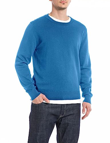 Replay sweter męski, 180 Neon Sky, 3XL