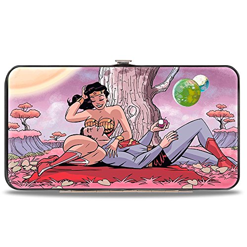 Buckle-Down - Portfel - zapięcie na zawias portfel - Wonder Woman unisex-dorośli kobiety