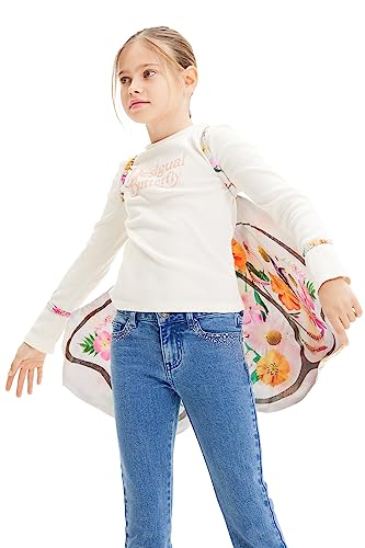 Desigual Koszulka dziewczęca Ts_Morgana, biały, 12 Lata