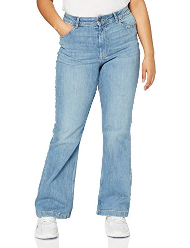 Jacqueline de Yong NOS Jdyelia Flared Rw Dnm Noos dżinsy damskie, niebieski (medium blue denim), 27