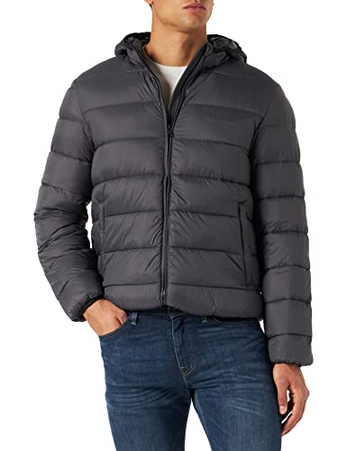 Champion Męska kurtka outdoorowa z kapturem, szare żelazo, XXL